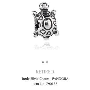 Pandora Turtle Charm (Retired)